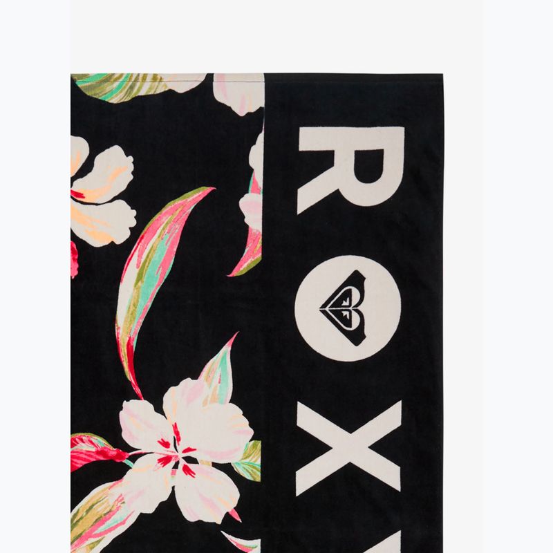 Ręcznik plażowy ROXY Cold Water Printed anthracite spring charming 2