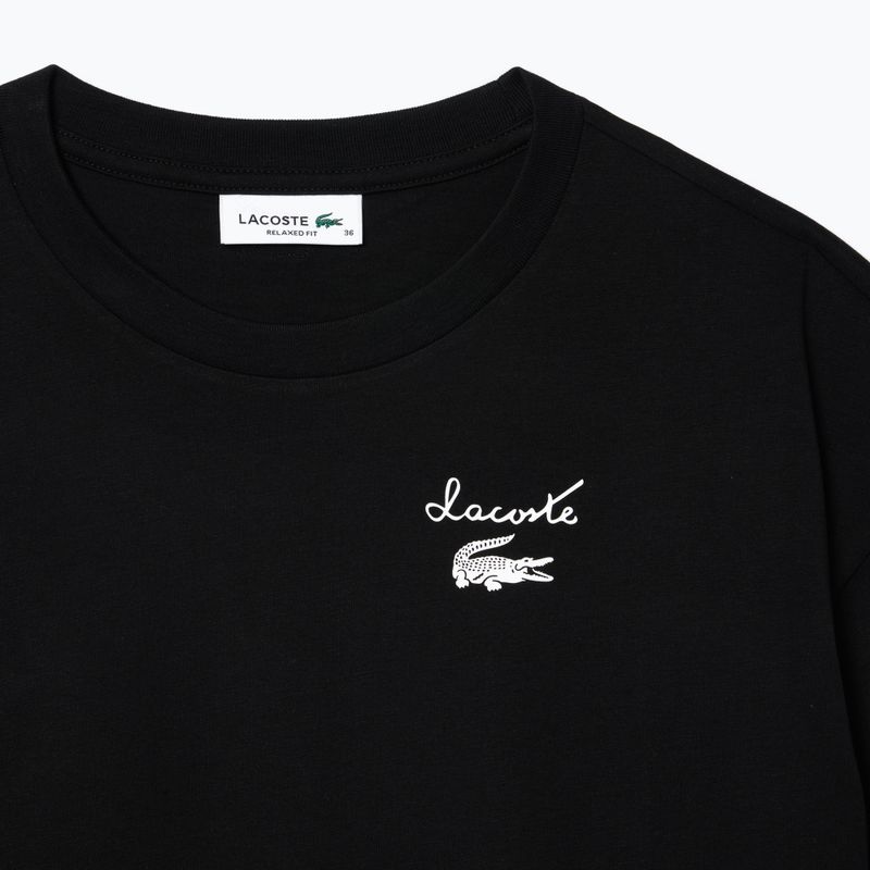 Koszulka damska Lacoste TF2523 black 6
