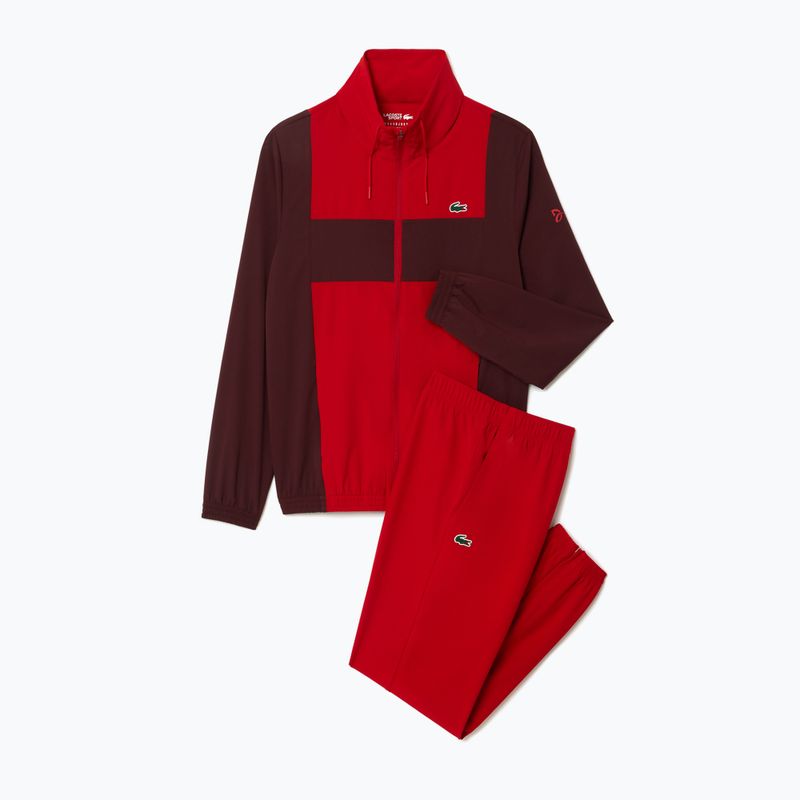 Dres męski Lacoste WH2522 expresso/opera 5