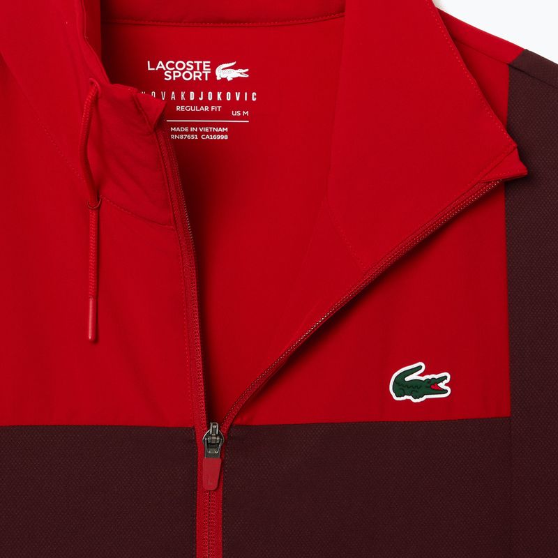 Dres męski Lacoste WH2522 expresso/opera 8