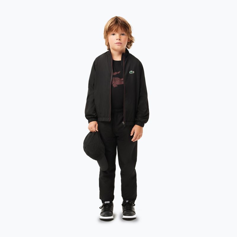 Dres dziecięcy Lacoste WJ2450 black/expresso