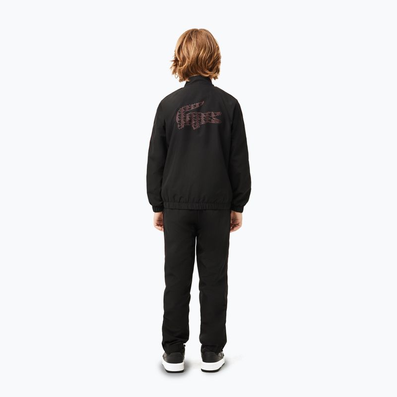 Dres dziecięcy Lacoste WJ2450 black/expresso 2
