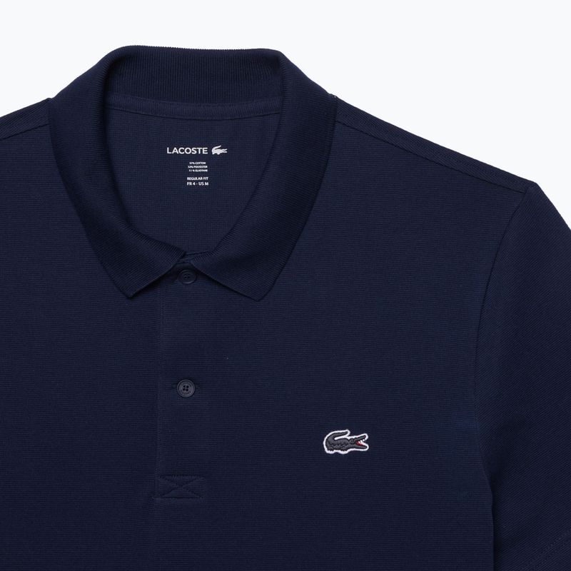 Koszulka polo męska Lacoste Polo DH5522 navy blue 5