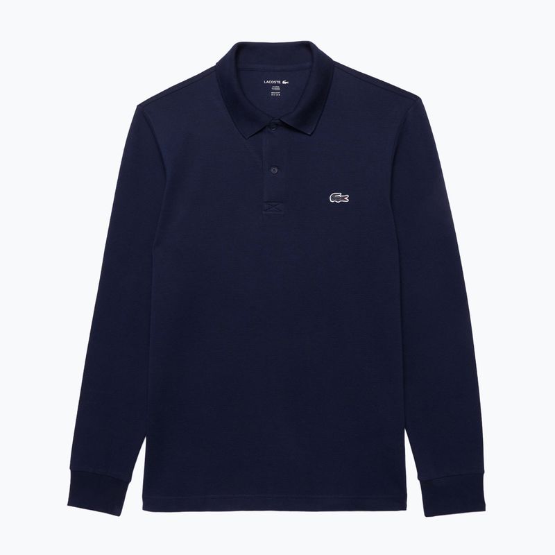 Longsleeve polo męski Lacoste DH5523 navy blue 5