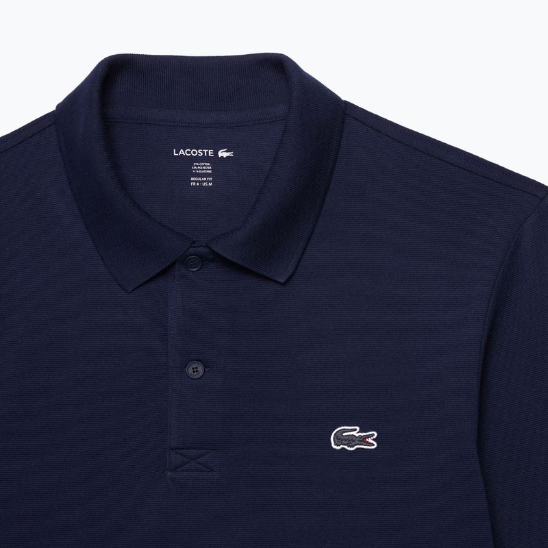 Longsleeve polo męski Lacoste DH5523 navy blue 6
