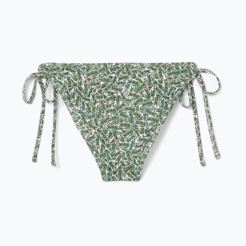 Dół od stroju kąpielowego Lacoste MF9623 green/flour 2