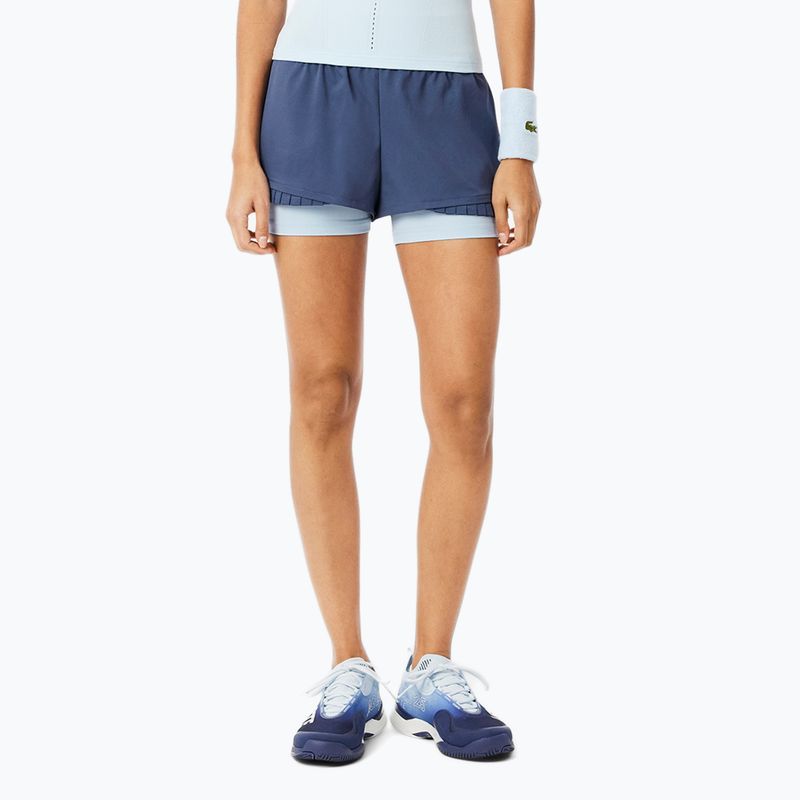 Spodenki tenisowe damskie Lacoste GF8598 primerose/rill