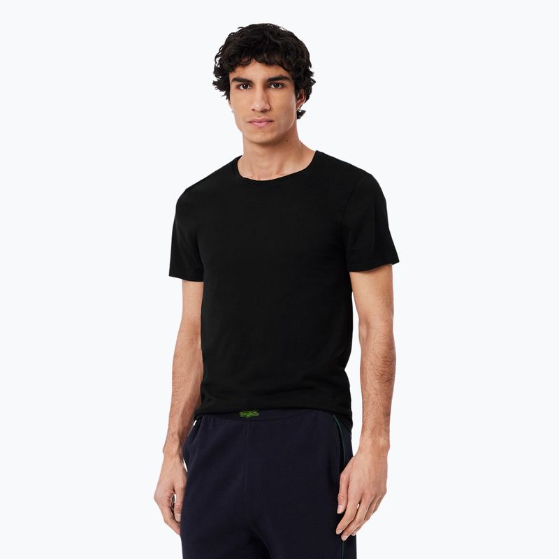 Koszulka męska Lacoste TH9007 3-pak black 3