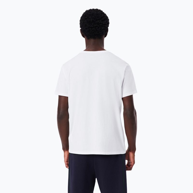 Koszulka męska Lacoste TH9008 3-pak white 5
