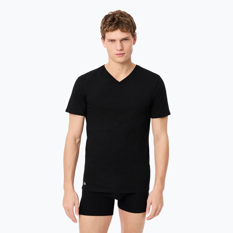 Koszulka męska Lacoste TH9008 3-pak black 3