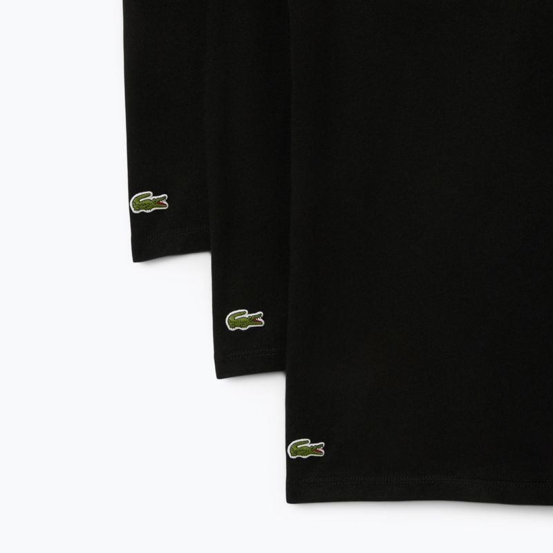 Koszulka męska Lacoste TH9008 3-pak black 2