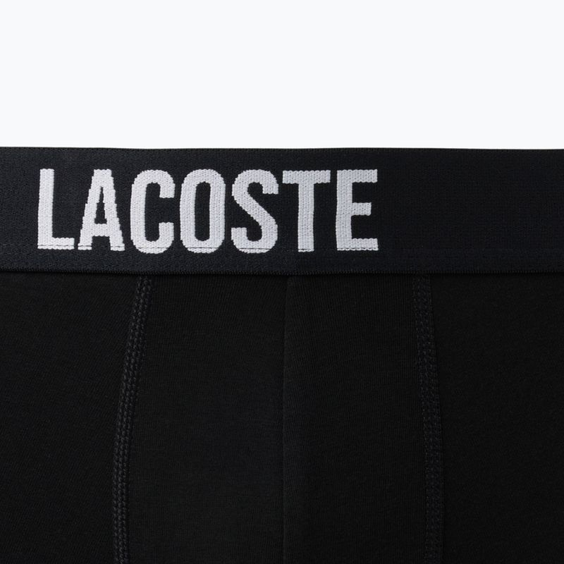 Bokserki męskie Lacoste 5H2393 3 pack black/red/white 2