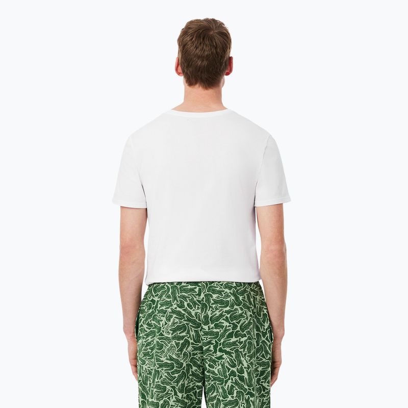 Koszulka męska Lacoste TH9007 3-pak white 5