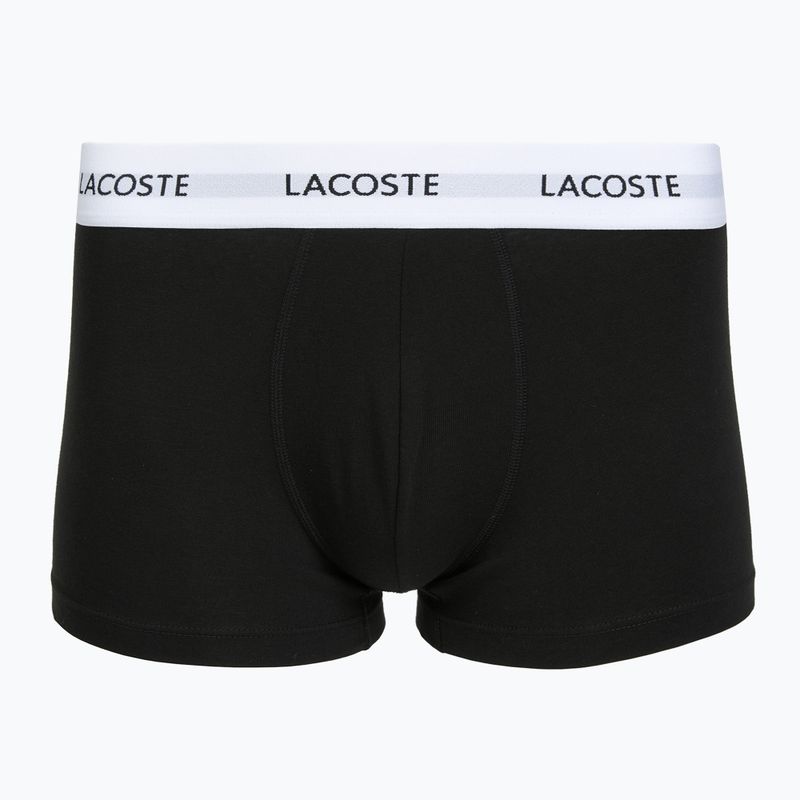 Bokserki męskie Lacoste 5H5150 3 pary black 2