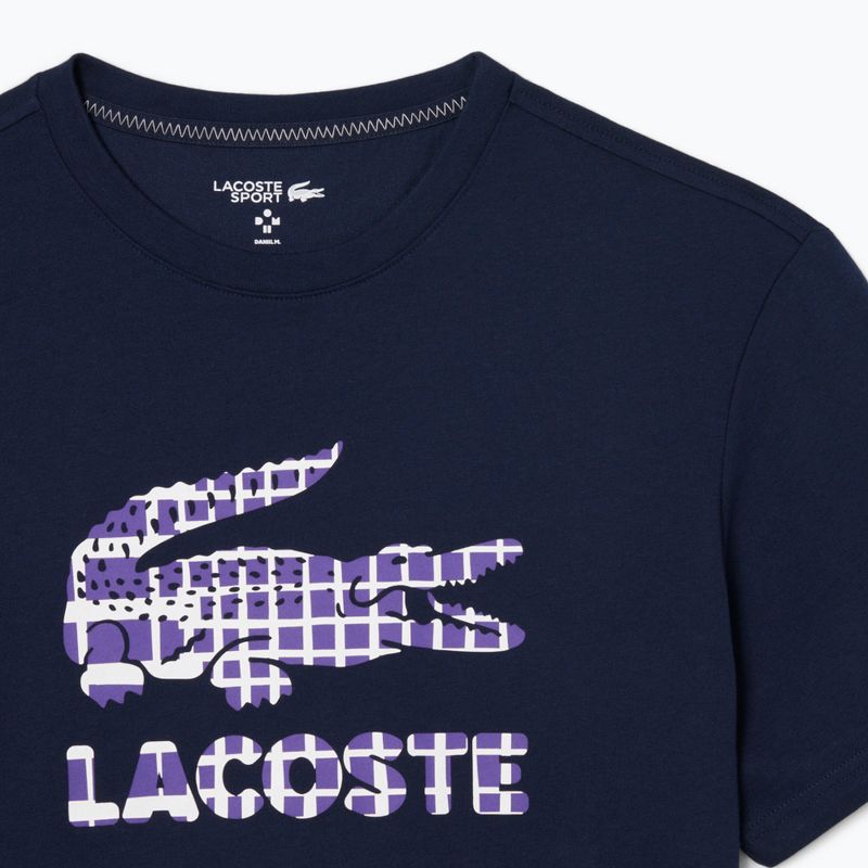 Koszulka męska Lacoste TH4769 navy blue 3