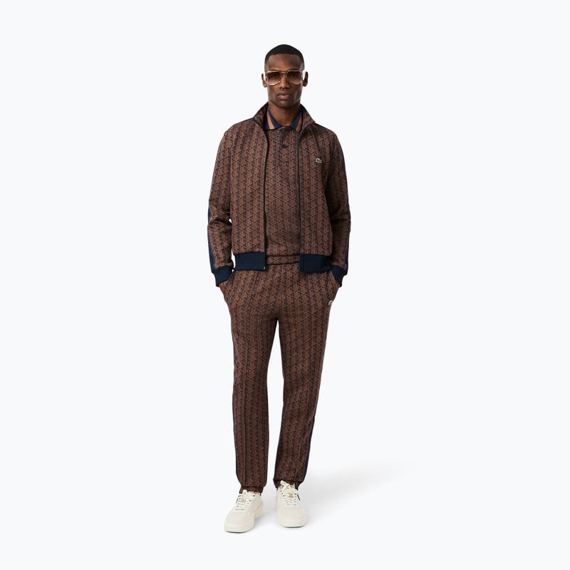 Spodnie męskie Lacoste XH1440 velvet/date Brown 4