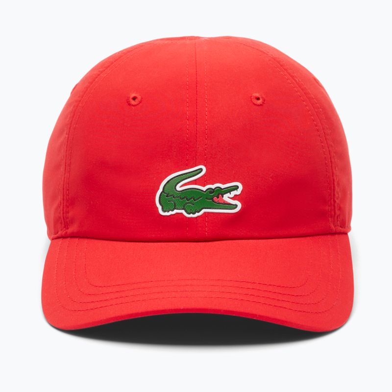 Czapka z daszkiem Lacoste RK2450 red 2