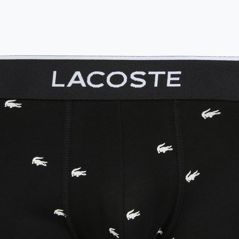 Bokserki męskie Lacoste 5H1299 3 pary black 4