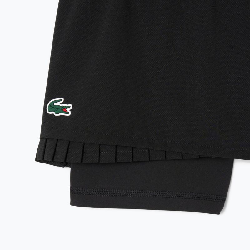 Spodenki tenisowe damskie Lacoste GF8598 black/black 2