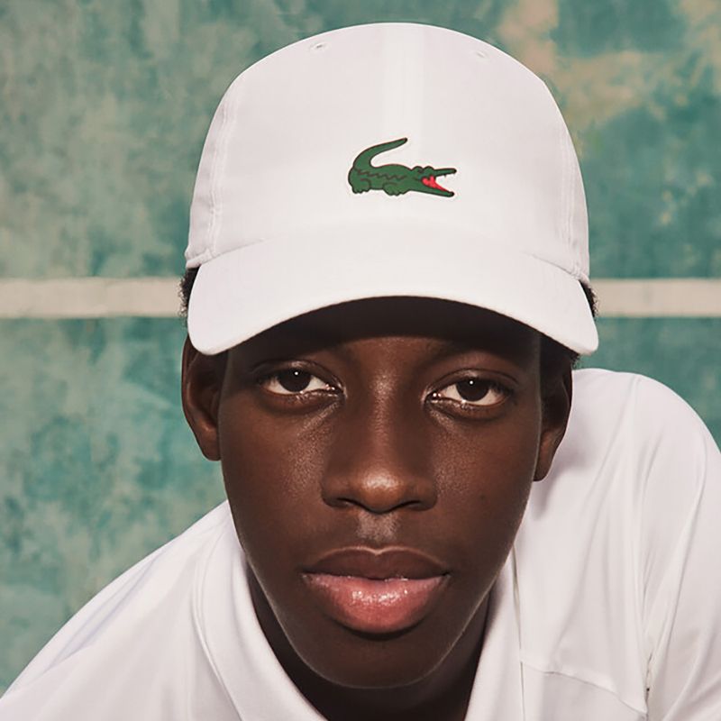 Czapka z daszkiem Lacoste RK2450 white 2