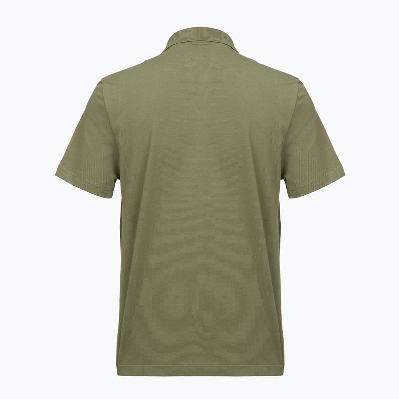 Koszulka polo męska Lacoste Polo DH5138 khaki 6