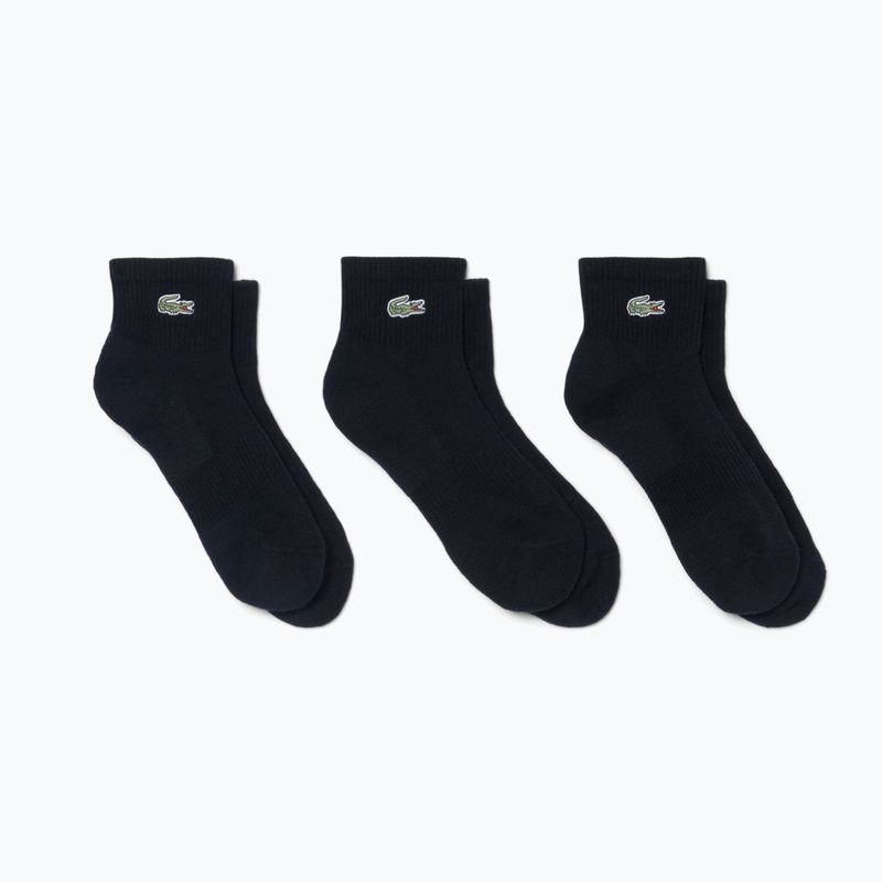 Skarpety Lacoste RA9182 Ankle 3-pak black 5