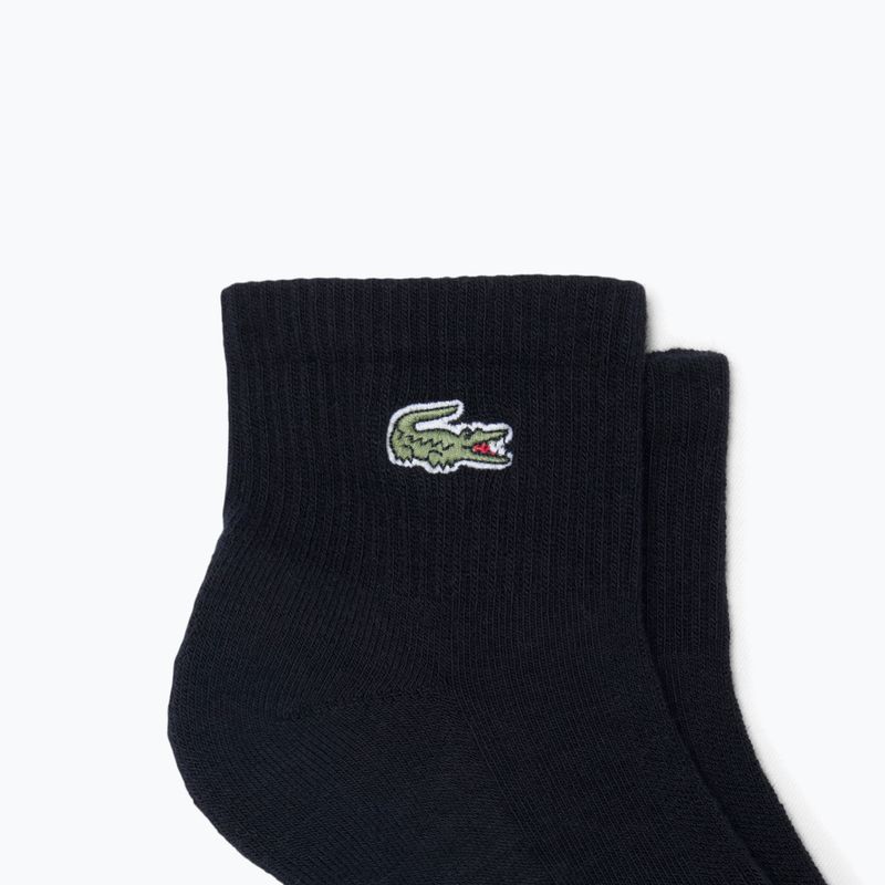 Skarpety Lacoste RA9182 Ankle 3-pak black 6