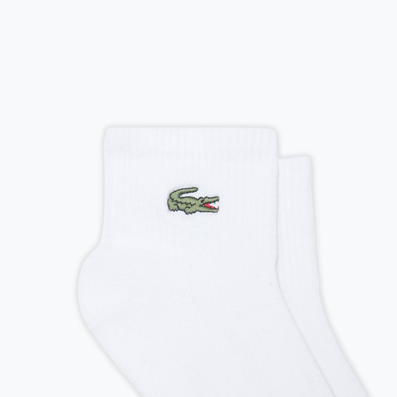 Skarpety Lacoste RA9182 Ankle 3-pak white 6