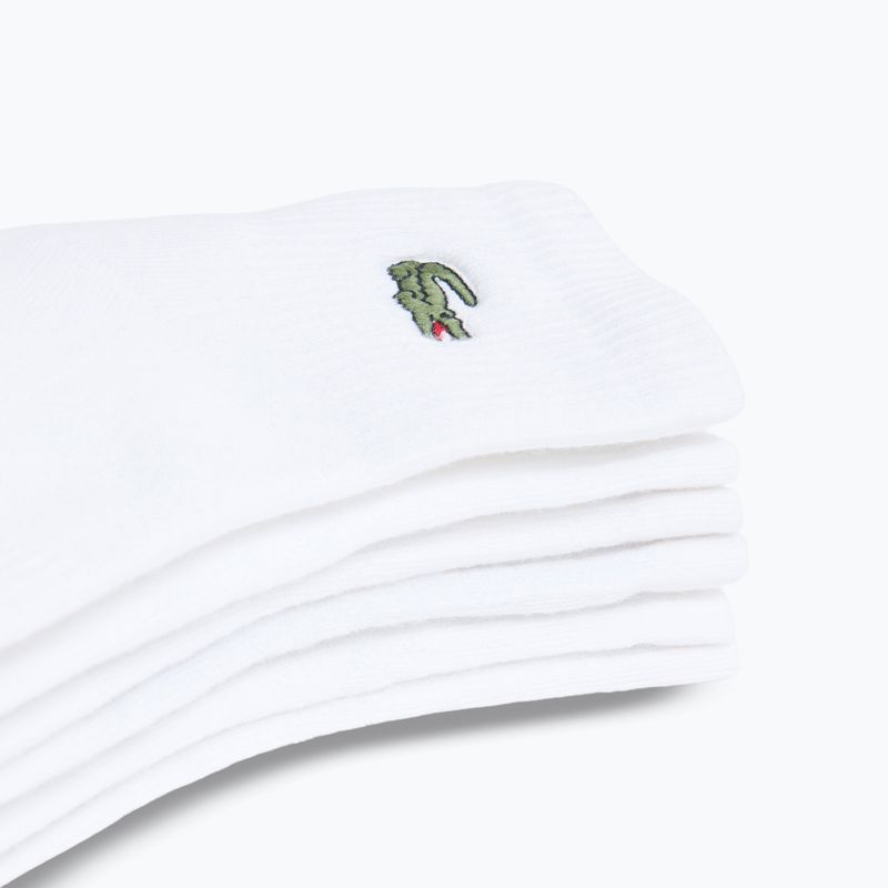 Skarpety Lacoste RA9182 Ankle 3-pak white 7