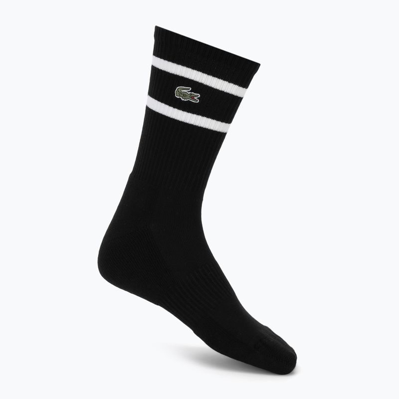 Skarpety Lacoste RA9189 Ankle 3-pak black/white 3