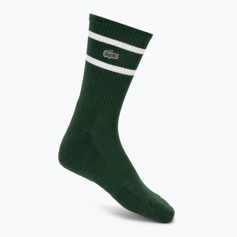 Skarpety Lacoste RA9189 Ankle 3-pak green/white 3