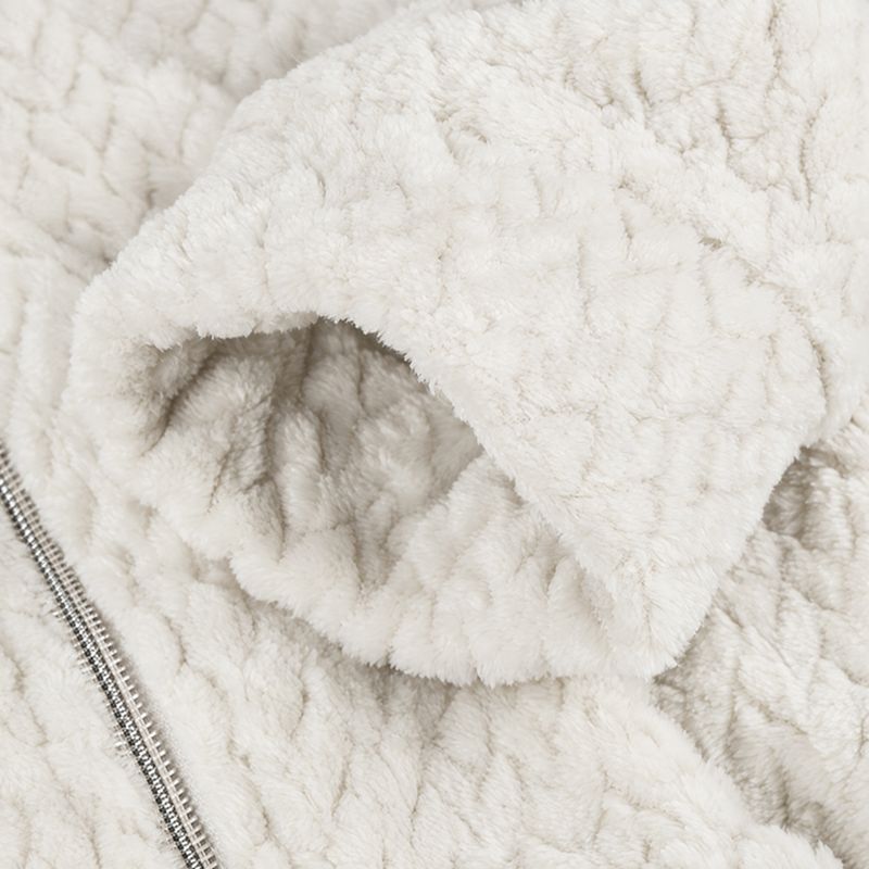 Bluza polarowa damska Aulp Becco Coral Fleece white 1 6