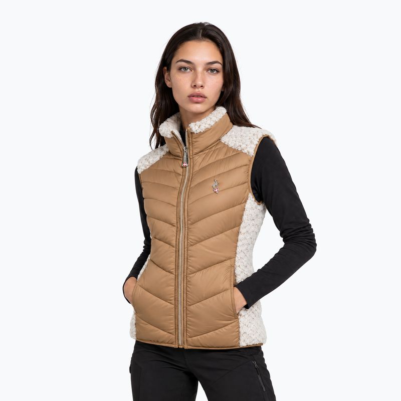 Bezrękawnik damski Aulp Corda Hybrid taupe 1
