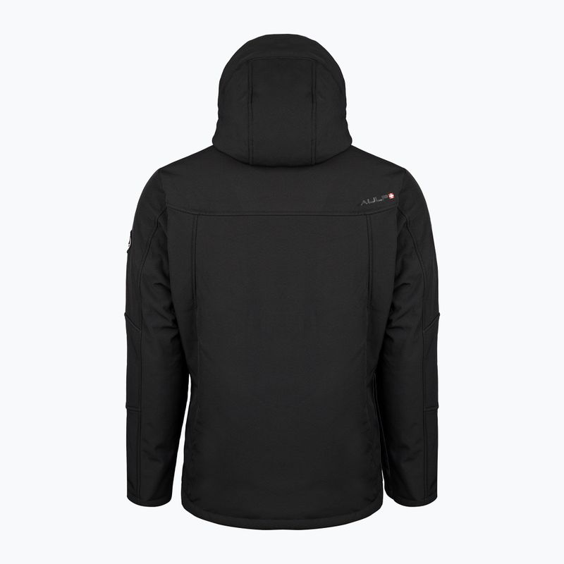 Kurtka softshell męska Aulp Nemev Softshell black 1 4