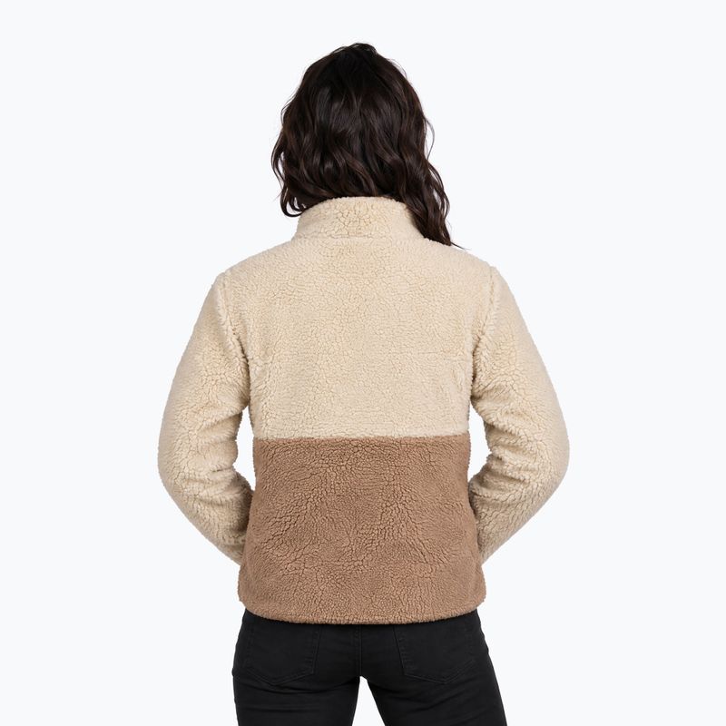 Bluza polarowa damska Aulp Vista Sherpa taupe 1 2