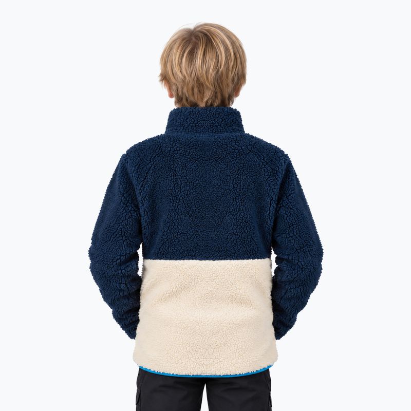Bluza polarowa dziecięca Aulp Tiger Sherpa blue 1 2