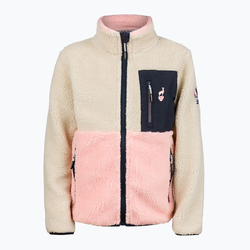 Bluza polarowa dziecięca Aulp Tiger Sherpa light coral 1 3