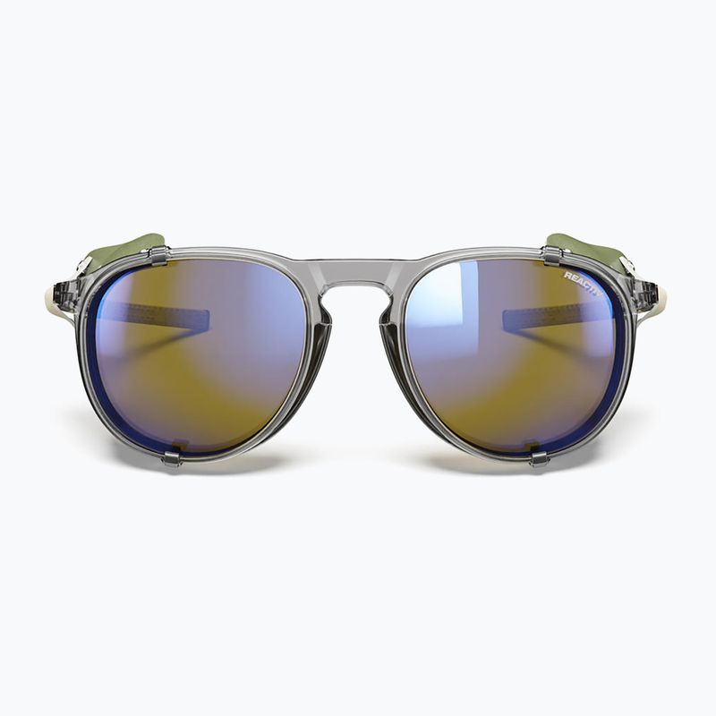 Okulary przeciwsłoneczne Julbo Millenium Reactiv shiny translucent gray/khaki/beige 4