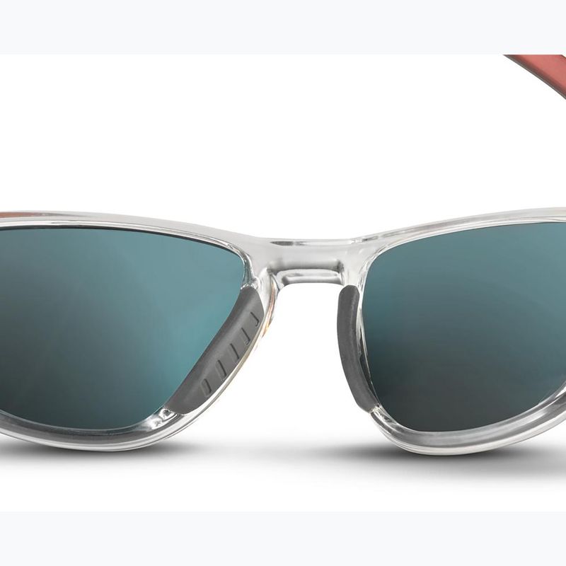 Okulary przeciwsłoneczne Julbo Compass Spectron shiny translu crystal/red 4