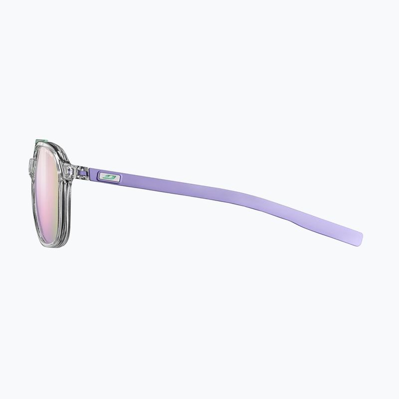 Okulary przeciwsłoneczne Julbo Slack Spectron shiny translu crystal/purple 3