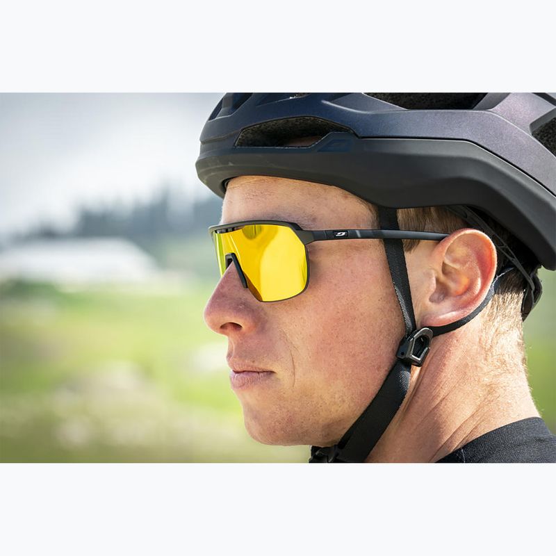 Okulary przeciwsłoneczne Julbo Frequency Reactiv Light Amplifier matt black/gray/multilayer red 9