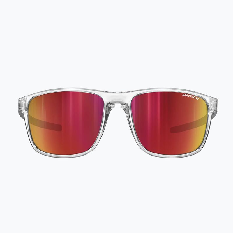 Okulary przeciwsłoneczne Julbo The Streets Spectron shiny translu crystal/red 2