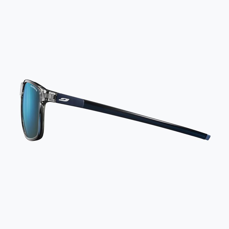 Okulary przeciwsłoneczne Julbo The Streets Polarized HD shiny translu grey/blue 3