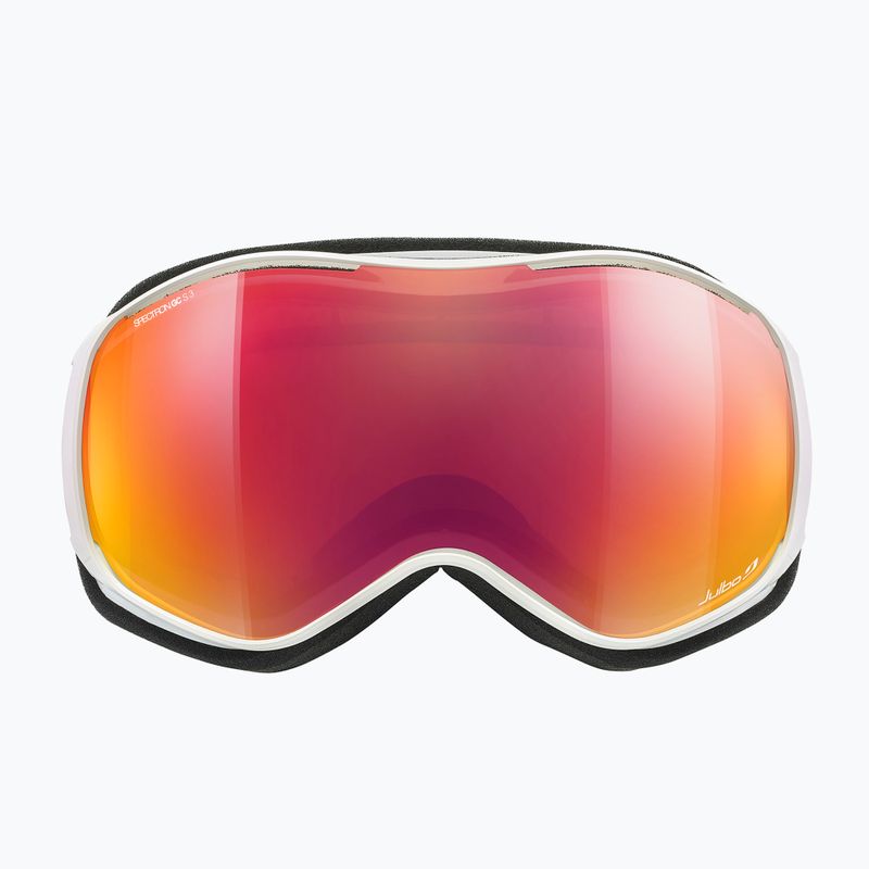 Gogle narciarskie damskie Julbo Ellipse Spectron Glare Control white/ flash red 6