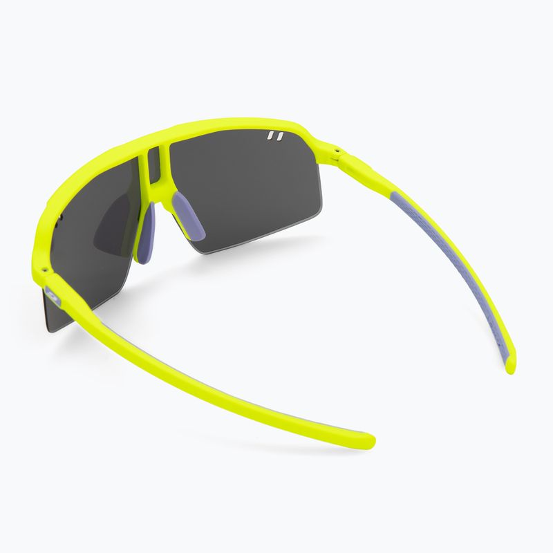 Okulary przeciwsłoneczne Julbo Intensity Spectron matt fluorescent yellow/silver flash 2
