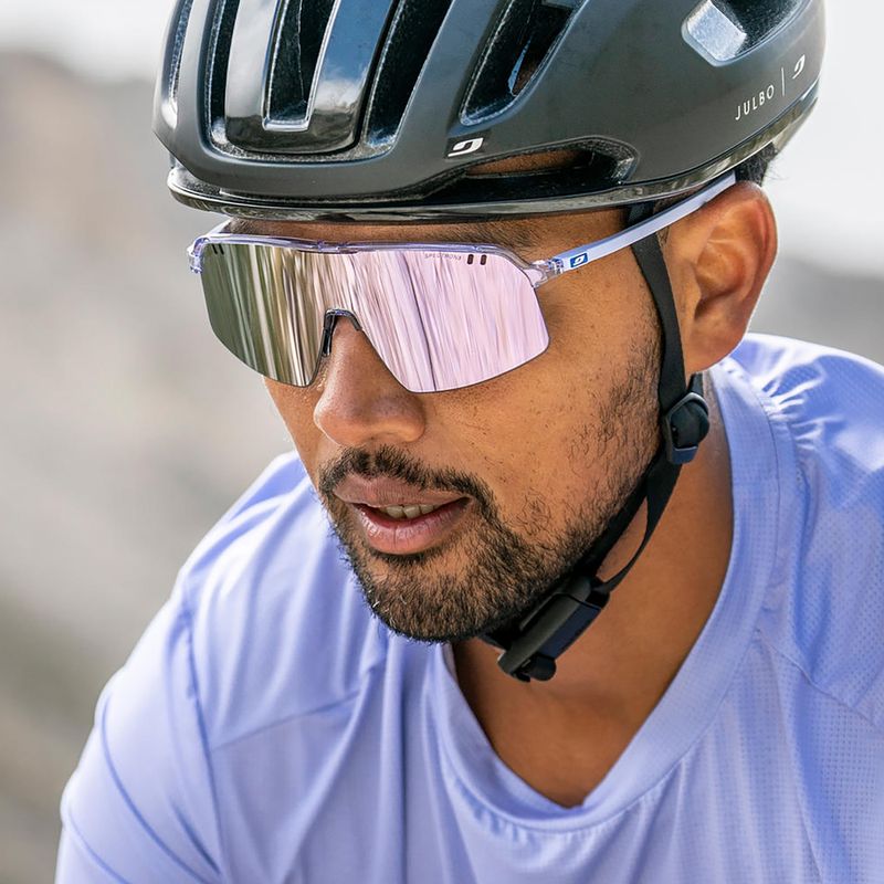 Okulary przeciwsłoneczne Julbo Intensity Spectron shiny transl light purple/multilayer light pink 6