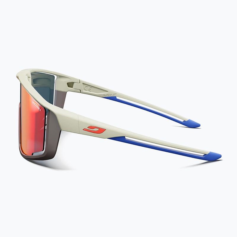 Okulary przeciwsłoneczne Julbo Fury Spectron matt light brown/brown/ blue/multilayer red 4