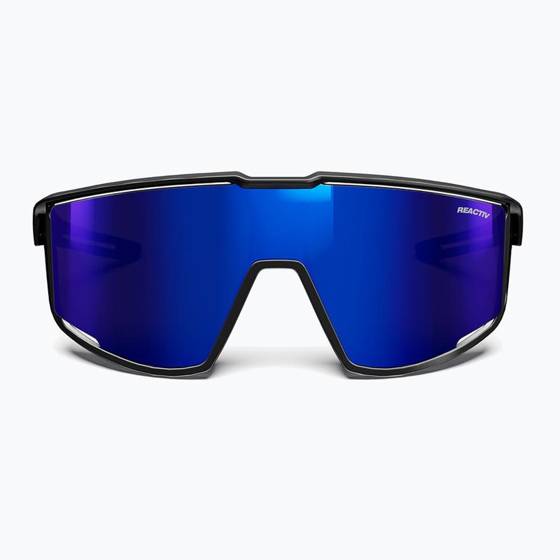Okulary przeciwsłoneczne Julbo Fury Reactiv High Contrast matt black/blue/multilayer blue 3