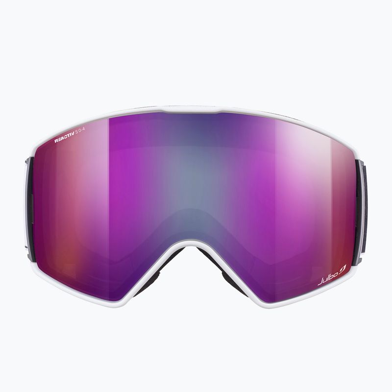 Gogle narciarskie Julbo Launcher Reactiv High Contrast white/black/flash purple 6