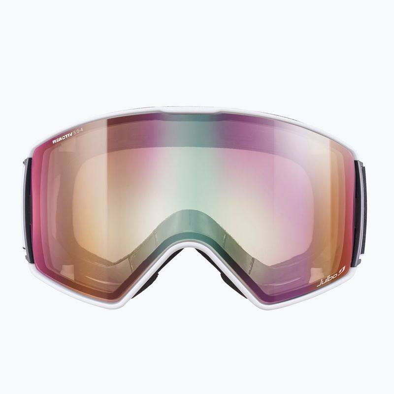 Gogle narciarskie Julbo Launcher Reactiv High Contrast white/black/flash purple 7